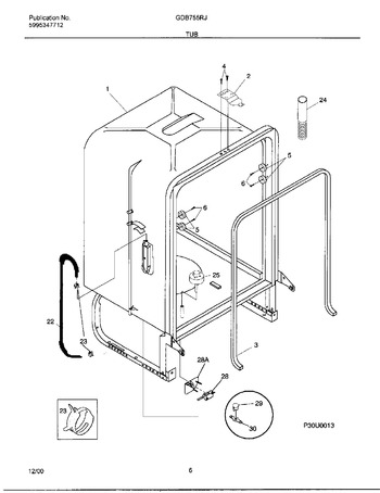 Diagram for GDB755RJD0