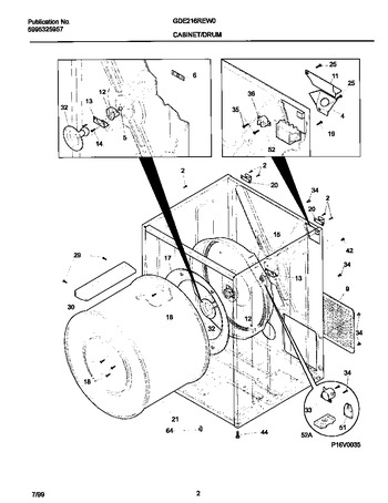 Diagram for GDE216REW0