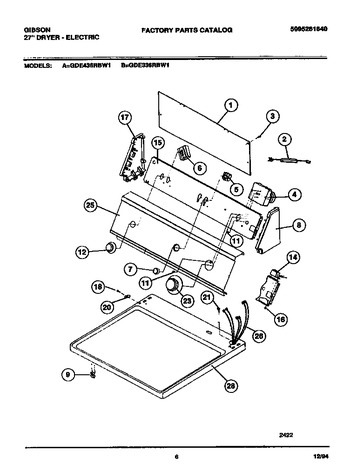 Diagram for GDE336RBD1