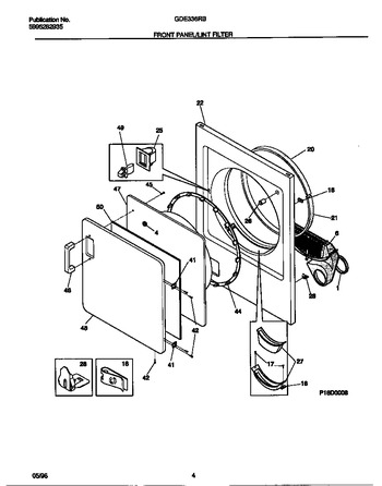 Diagram for GDE336RBW2