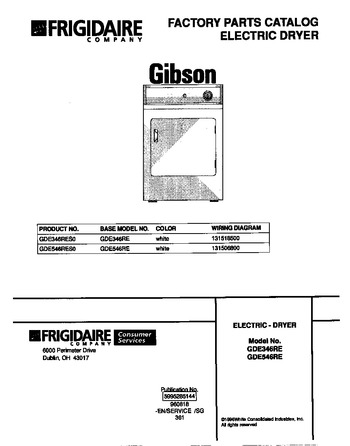 Diagram for GDE346RES0