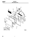 Diagram for 03 - Front Panel/lint Trap