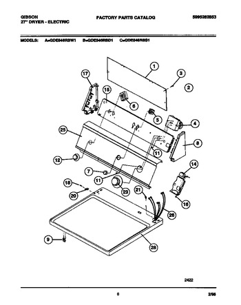 Diagram for GDE546RBS1