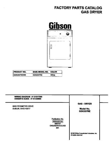 Diagram for GDG337REW0