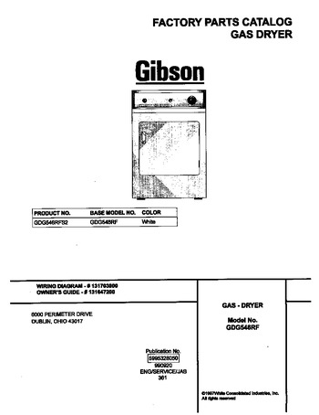 Diagram for GDG546RFS2