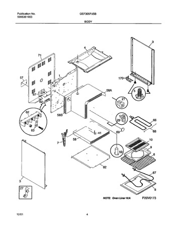 Diagram for GEF305PJSB