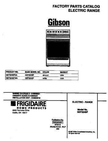 Diagram for GEF324BFWA