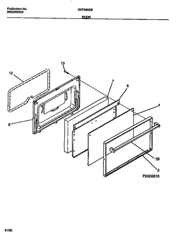 Diagram for GEF350SBWA