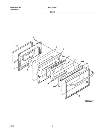 Diagram for GEF352BHDB