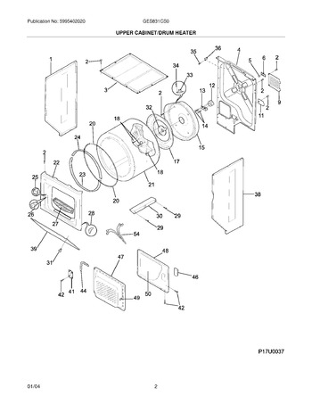 Diagram for GES831CS0