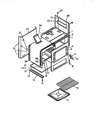 Diagram for GF300HXW2