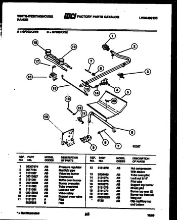 Diagram for GF300KXW0