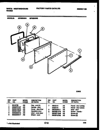 Diagram for GF300ND4