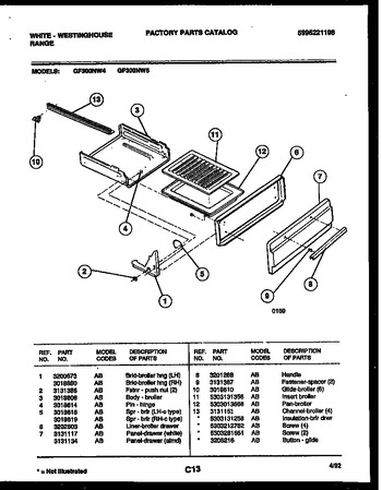 Diagram for GF300ND4