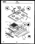 Diagram for 05 - Cooktop And Broiler Drawer Parts