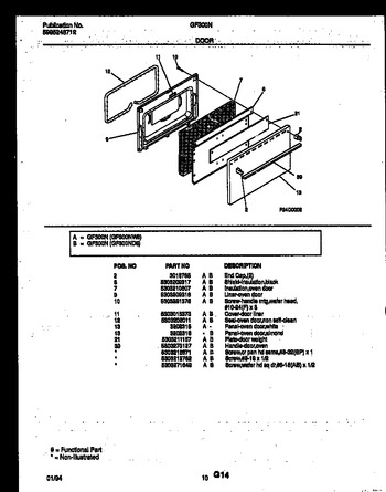 Diagram for GF300ND8