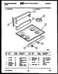 Diagram for 02 - Backguard And Cooktop Parts