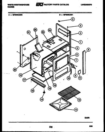 Diagram for GF306KXD0