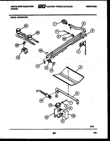 Diagram for GF504KXW3