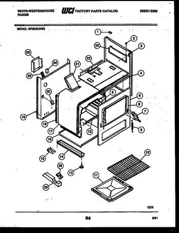 Diagram for GF504KXW3