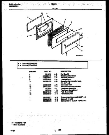 Diagram for GF600NW9