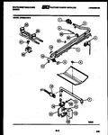 Diagram for 05 - Burner, Manifold And Gas Control