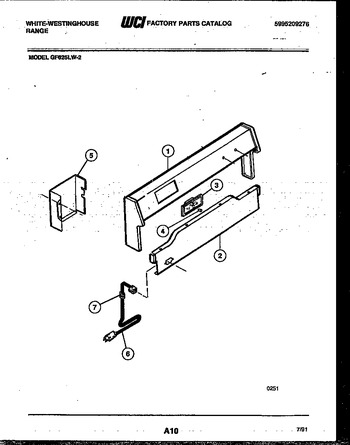 Diagram for GF625LW2