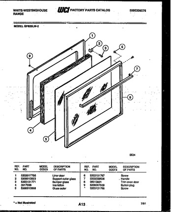 Diagram for GF625LW2