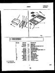 Diagram for 06 - Drawer And Cooktop Parts