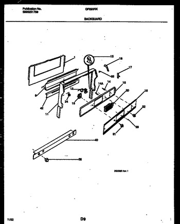 Diagram for GF690RXD2