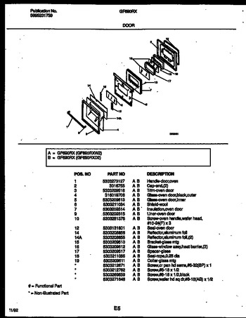 Diagram for GF690RXD2