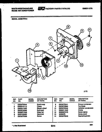 Diagram for GF710HXW6