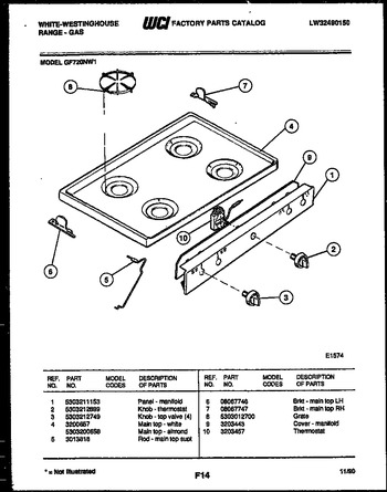 Diagram for GF720NW1