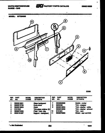 Diagram for GF720ND5