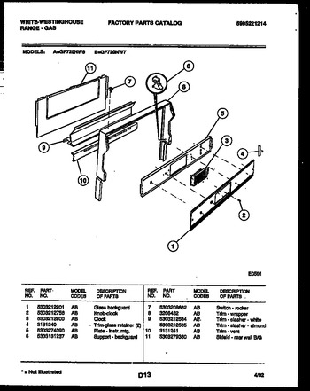 Diagram for GF720NW6