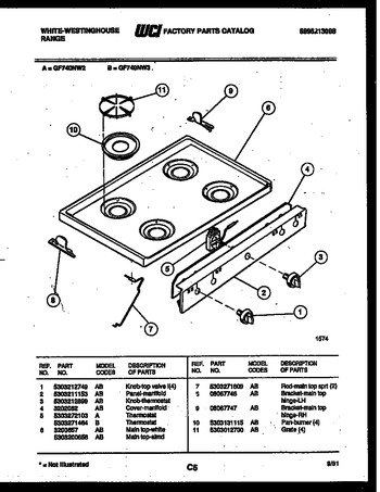 Diagram for GF740ND2