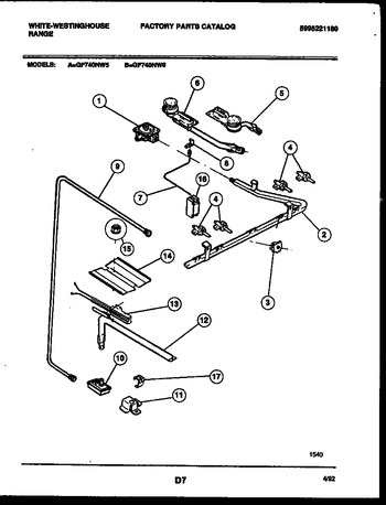 Diagram for GF740NW5