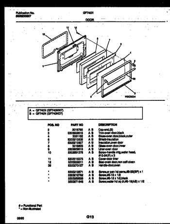 Diagram for GF740NW7