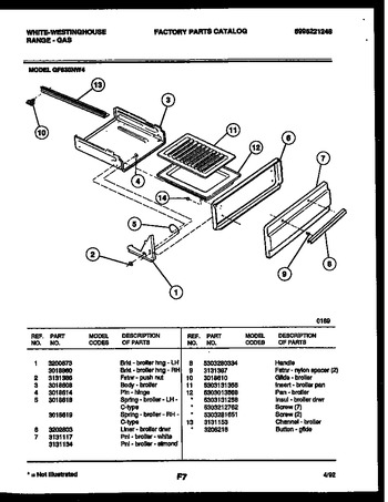 Diagram for GF830ND4