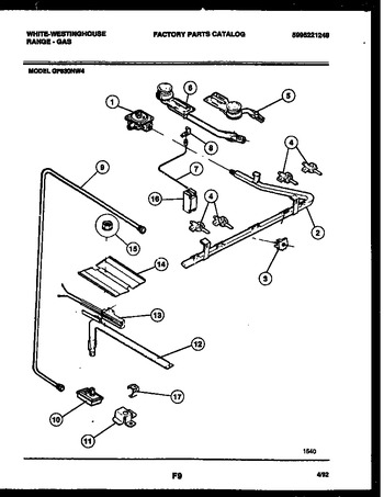 Diagram for GF830ND4