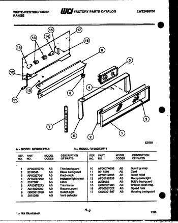 Diagram for GF880KXD0