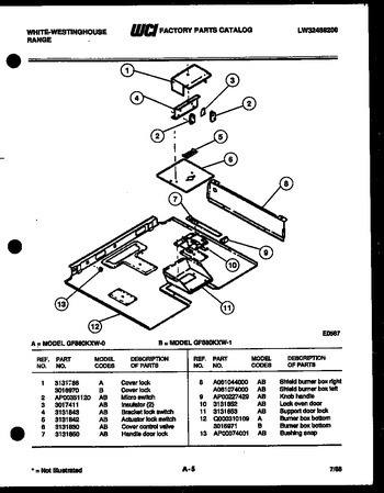 Diagram for GF880KXD0