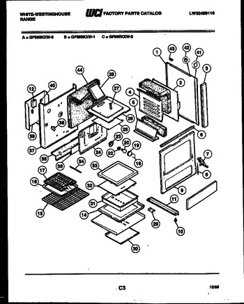 Diagram for GF980KXW1