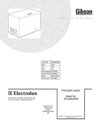 Diagram for GFC05M3AW3