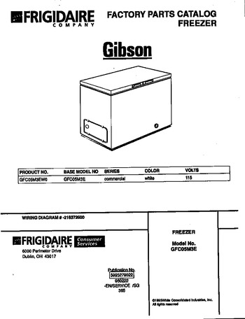 Diagram for GFC05M3EW0