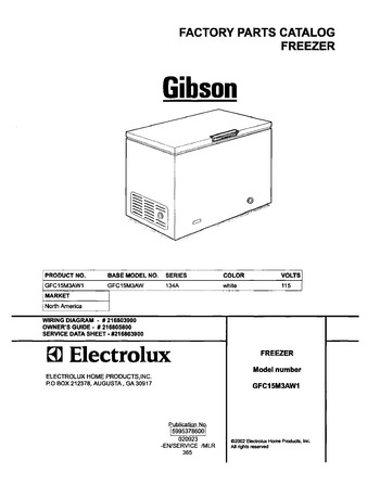 Diagram for GFC15M3AW1