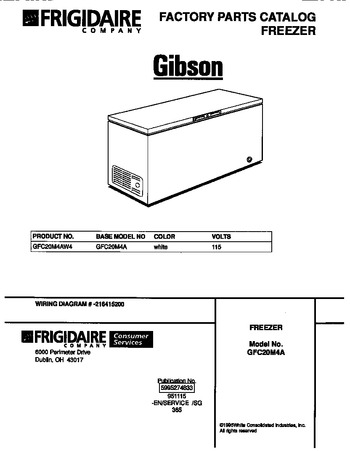 Diagram for GFC20M4AW4