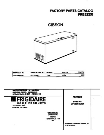 Diagram for GFC20M4GW1