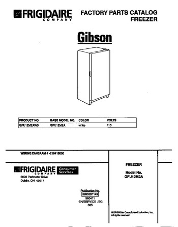 Diagram for GFU12M2AW5