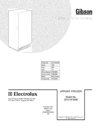 Diagram for GFU14F3AW4